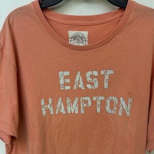 J. Crew Women's Coral East Hampton Tee